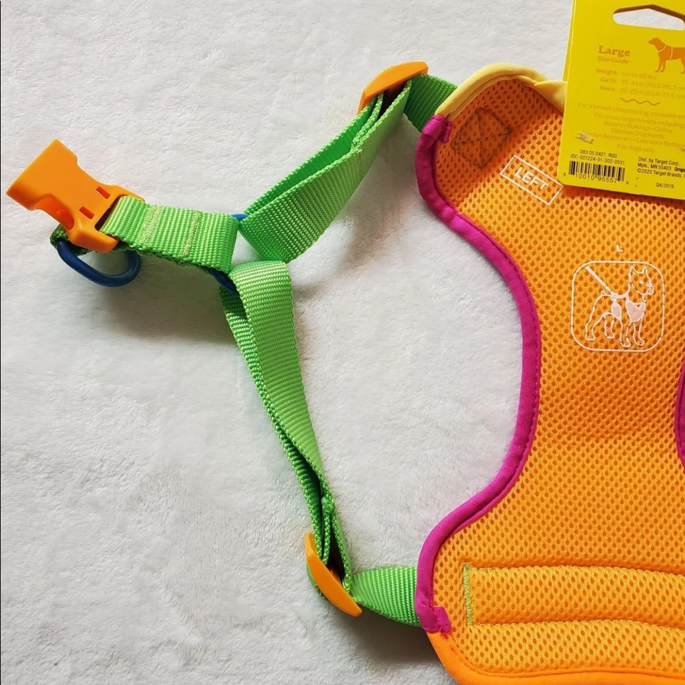 ‼️SOLD‼️ NWT ADORABLE SUMMER DOG HARNESS LARGE - Picture 9 of 9